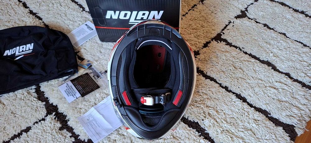 Casca moto Nolan N80 8 noua, XL, Pinlock 70, ochelari soare, factura