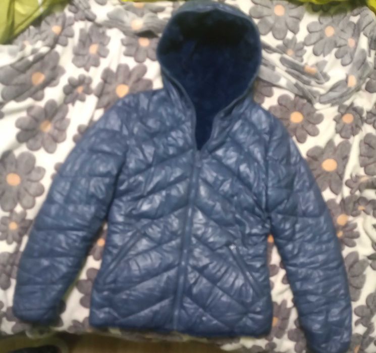 Дамско яке с две лица