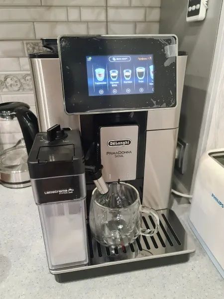 Кофемашина De'Longhi ECAM610.74 MB|Высшее качество|Гарантия+ Доставка