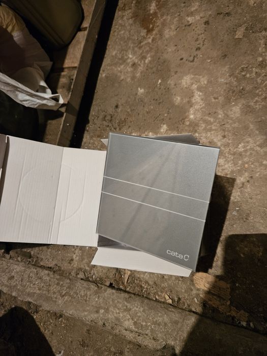 Вентилатор за баня cata с керамична сваляща се плоча