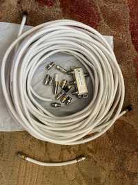 Коаксиални кабели и накрайници, сплитери и т.н.
