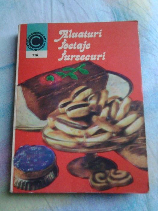 2 cărți de gătit / rețete / bucătărie, anii '80