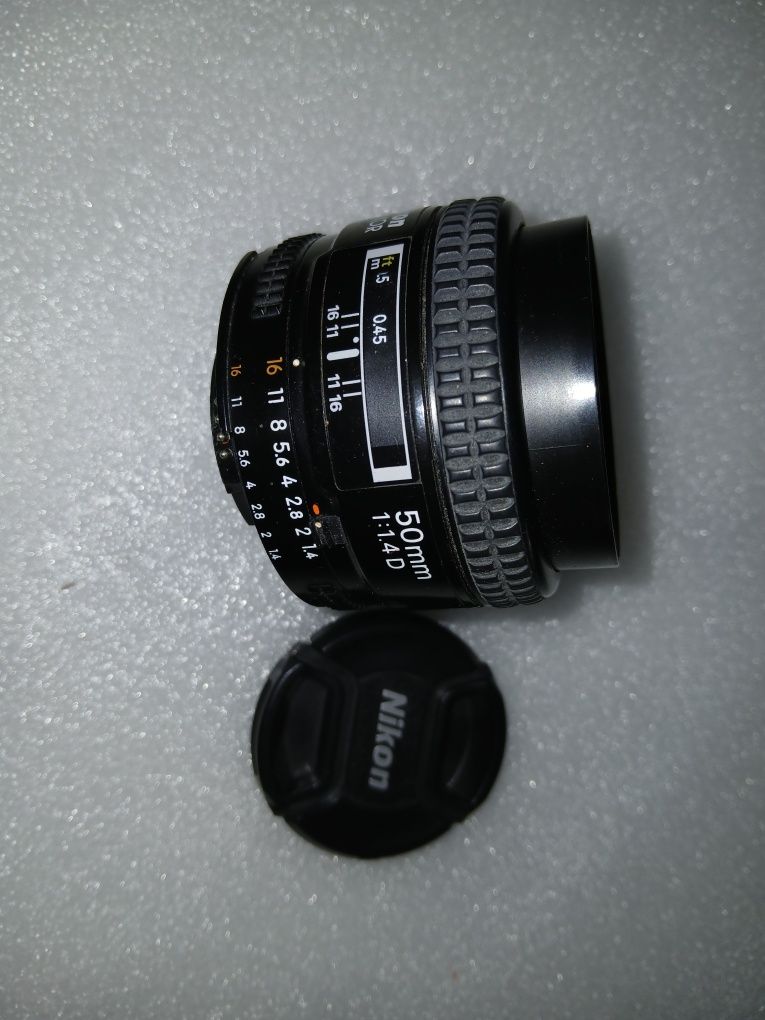 Объектив Nikon Nikkor 50mm 1:1.4D