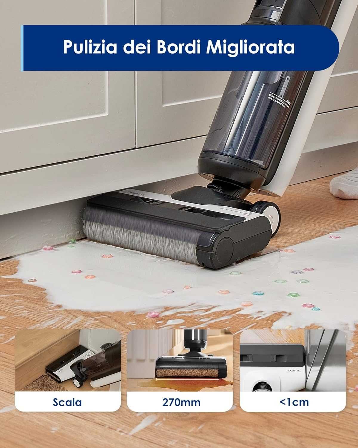 Прахосмукачка за сухо и мокро почистване Tineco Floor One S5 Smart