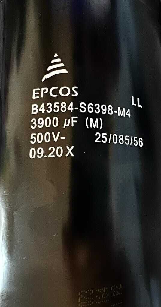 40 Condensatori electrolitic EPCOS B43584-S6398-M 4 3900UF500VInvertor