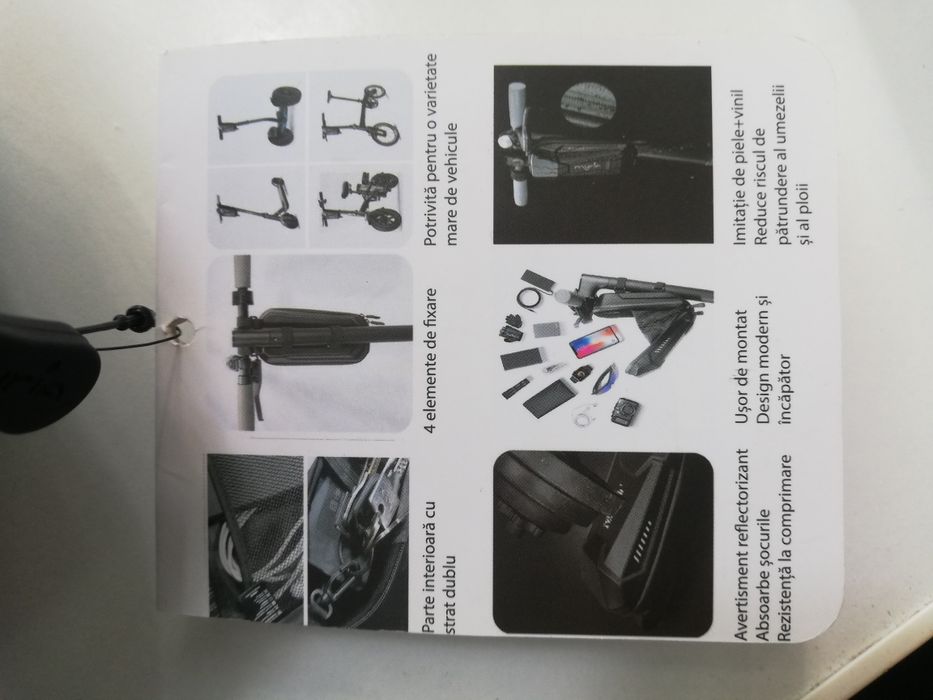 Borseta / geantă, trotineta