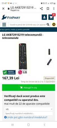 Telecomanda LG AKB72915219