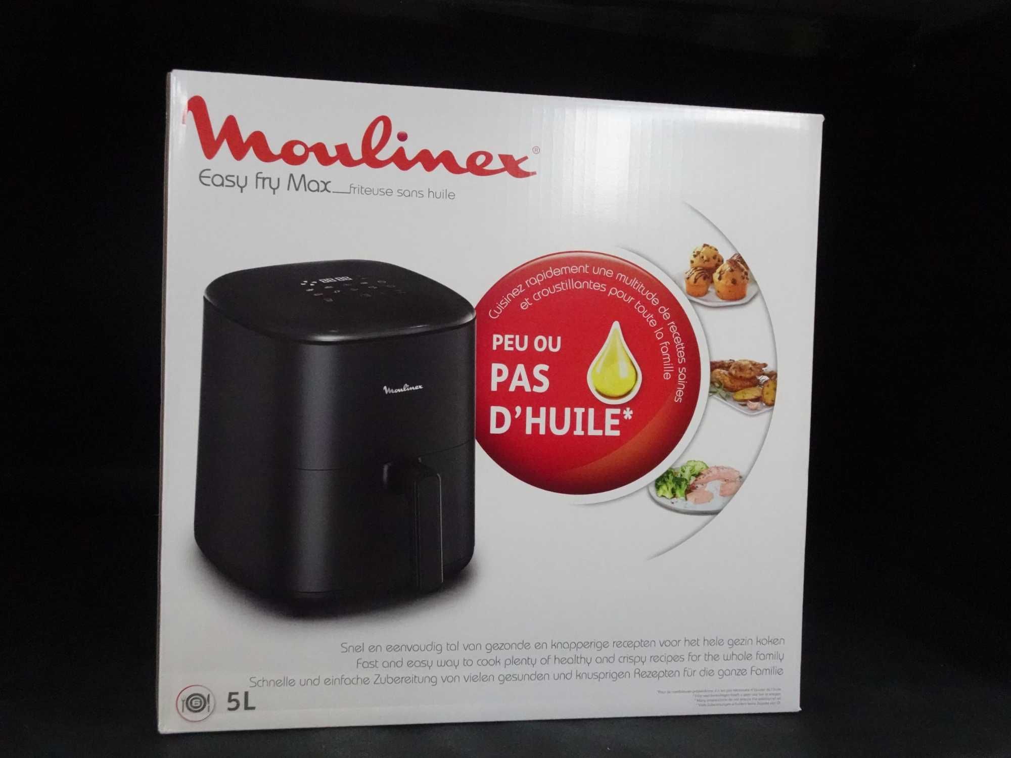 Friteuză Moulinex Air, 5 Litri, Easy Fry Max, 1500 W