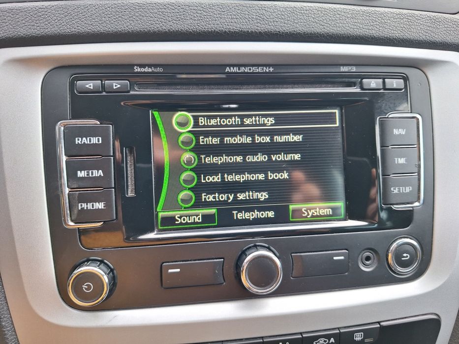 Navigatie Skoda Octavia2 an fabricație 2011