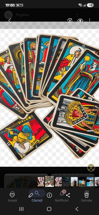 Sedinte de ghicit în cărți de tarot și cafea.