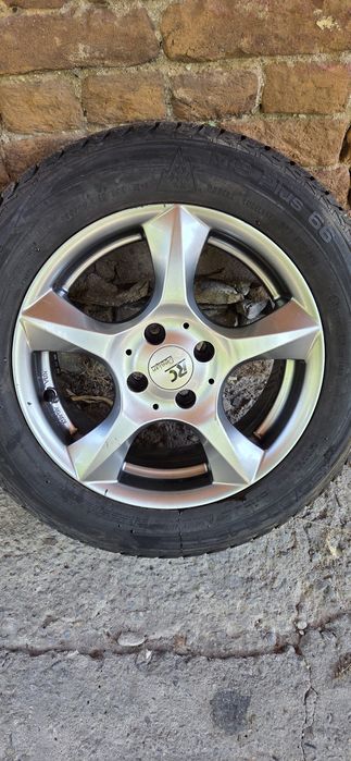 RS DESING джанти със зимни гуми 195/60/15 6,5Jх15 ЕТ38 4x100 цо 63,4