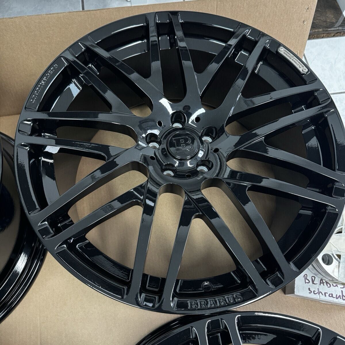 Mercedes Brabus джанти (platinum edition monoblock f 21” forged)
