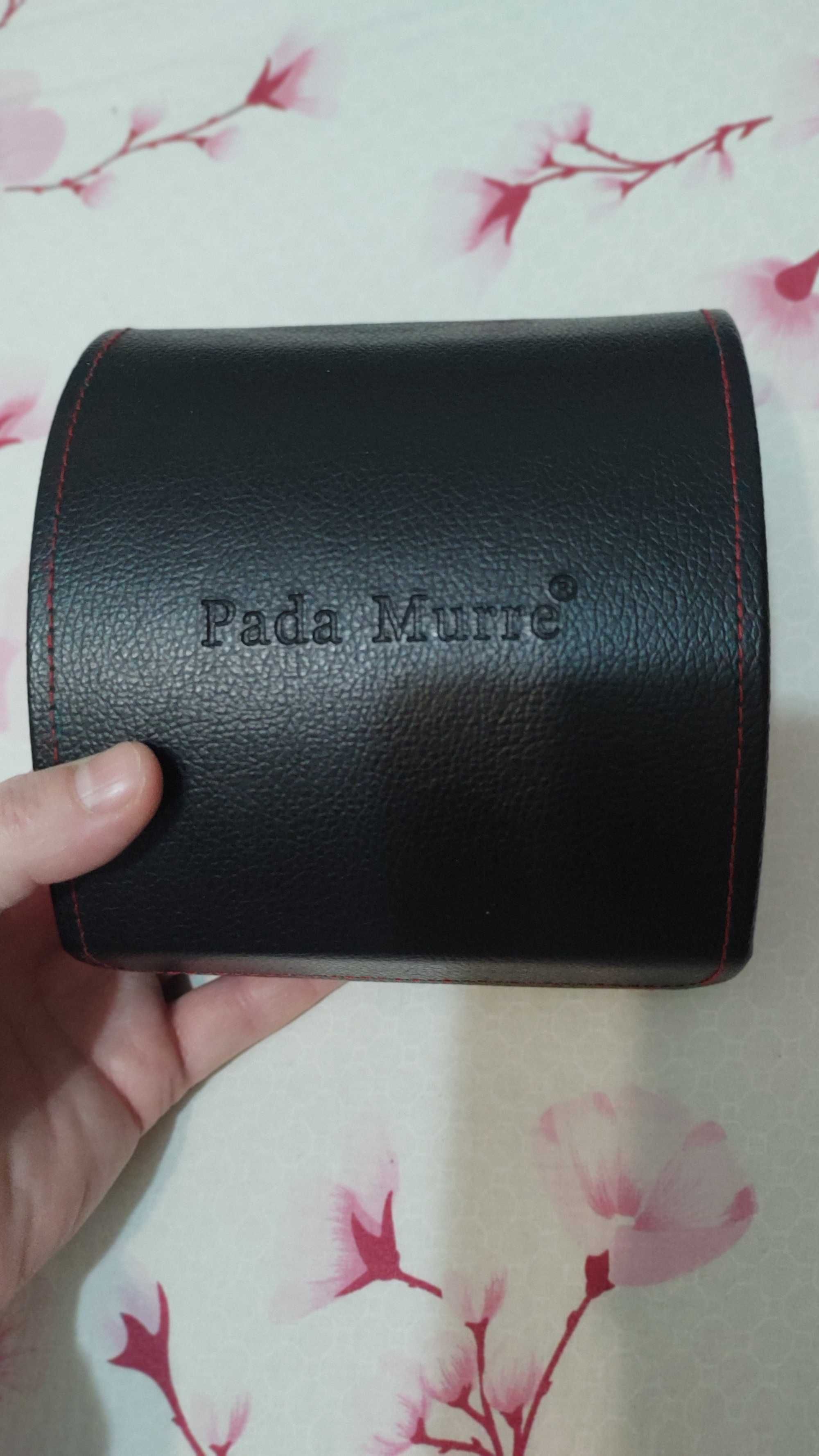 Cutie piele ceas cravata butoni