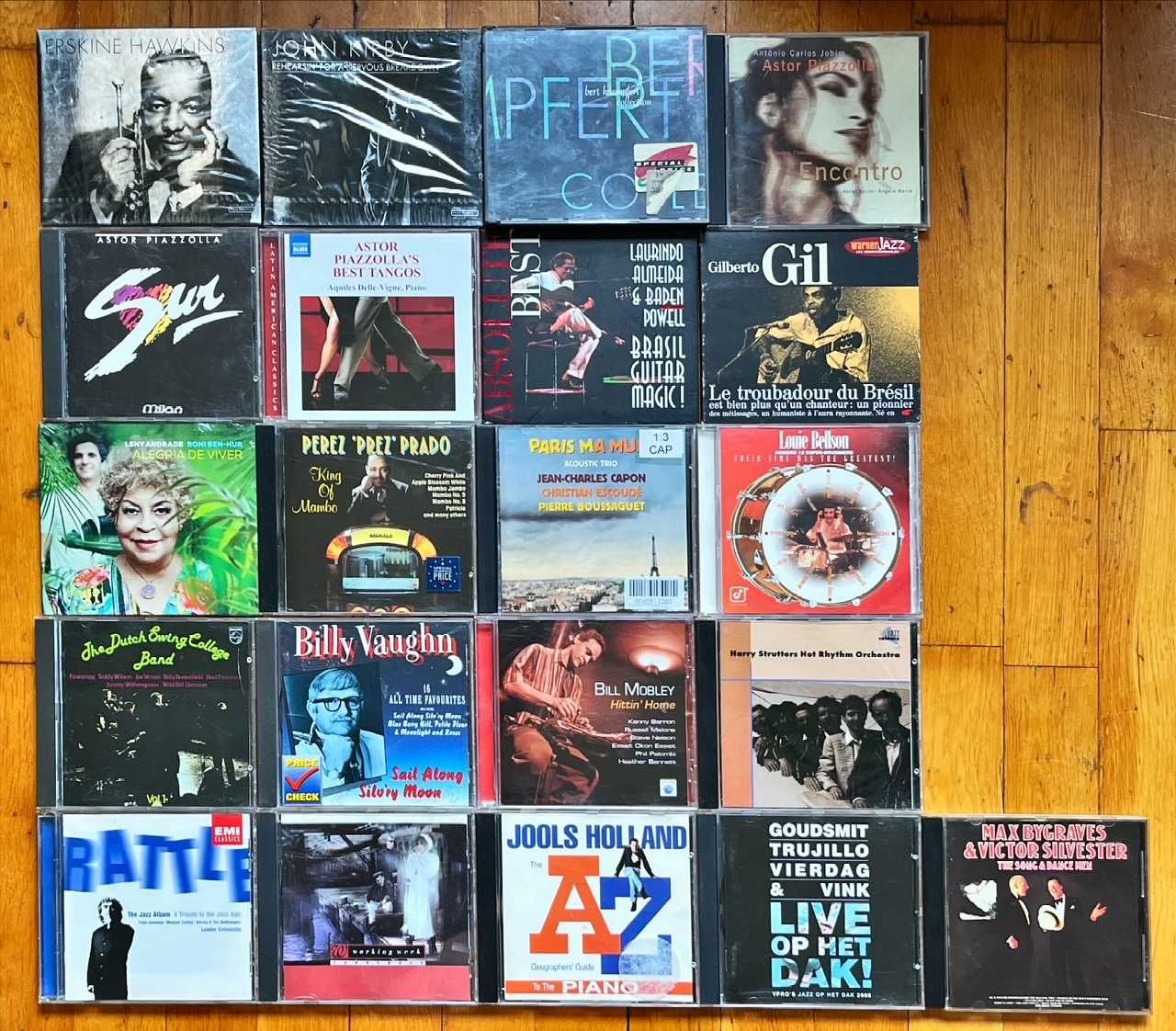 Lot CD jazz: Matsui, Gillespie, Hancock, Basie, Getz, Brubeck, Davis..