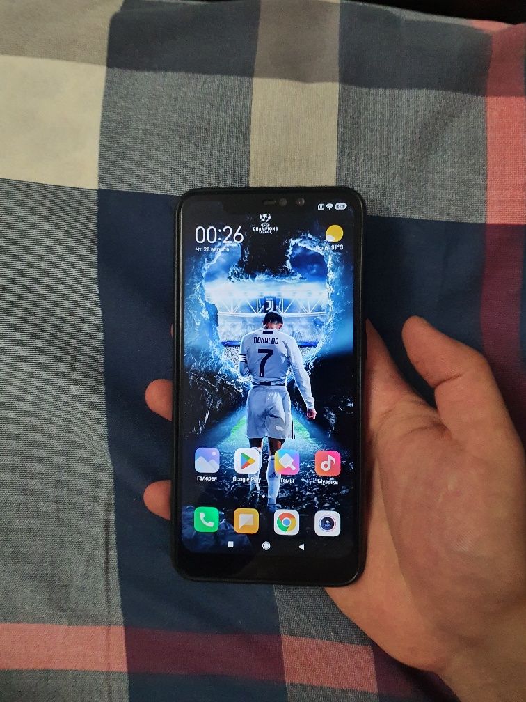 Srochna Sotilvotdi Xiaomi Redmi Note 6 Pro 4/64Gb Black Xolati yaxshi