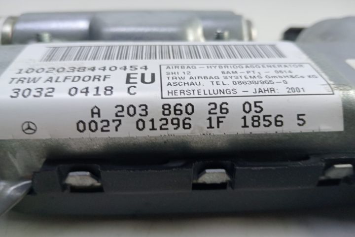 Airbag usa dreapta fata   A2038602605 Mercedes-Benz C-Class W203