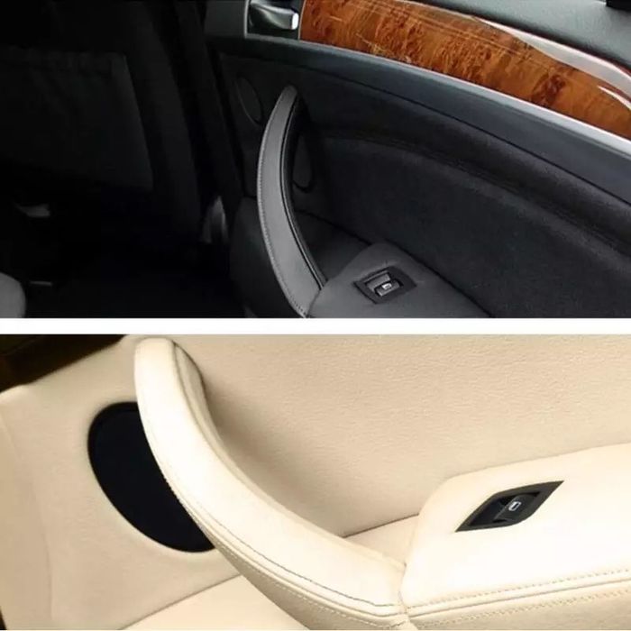 Maner interior fata usa dreapta crem bej maro negru Bmw X5 E70 X6 E71