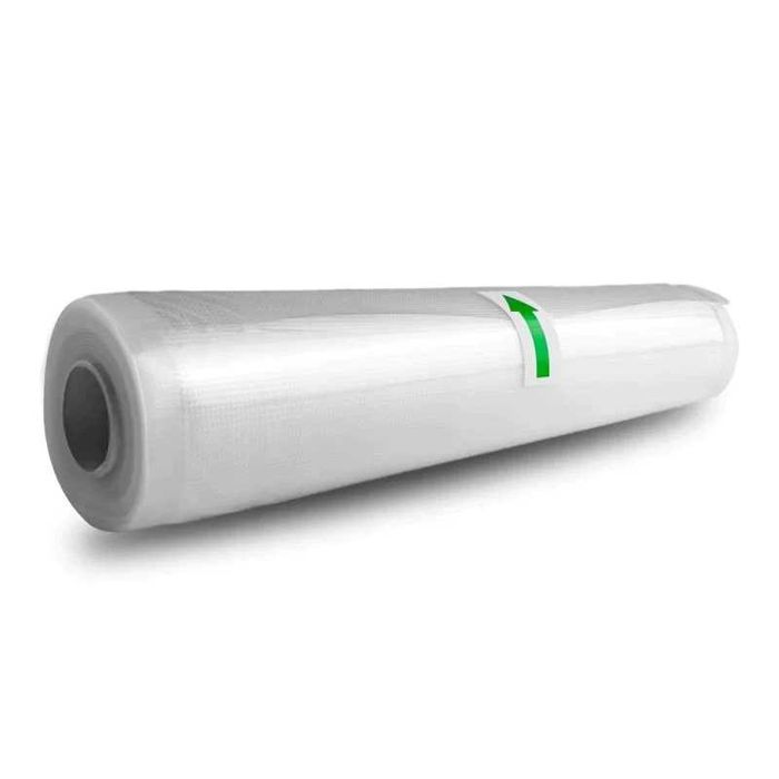 Set 2 role de pungi transparente pentru vidat sigilat 18 x 500 cm