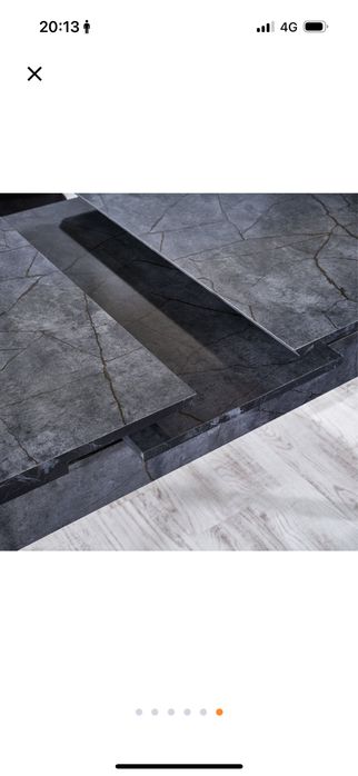 Masa bucatarie extensibila + 6 scaune