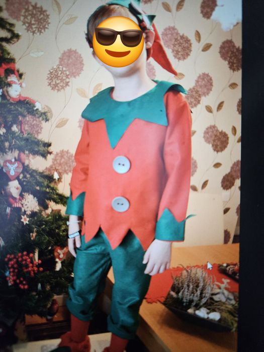 Costum serbare clasa 1, spiridus 7-8 ani