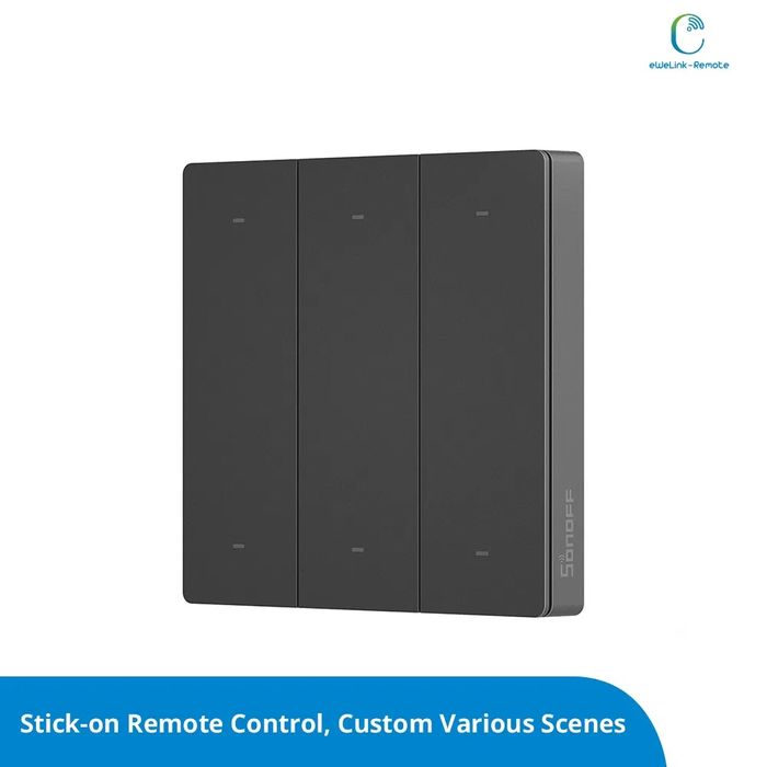 Smart SONOFF SwitchMan R5W превключвател за сцени с батерия 6-канална