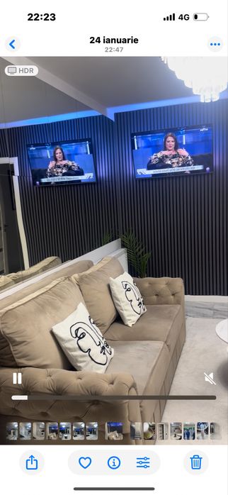 Canapea extensibila 2 locuri