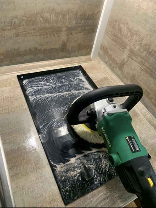 Профессиональная полировка варочных плит • Восстановление «как новая»