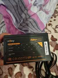 Sursa NJOY Astro+ 650, 650W, 120mm, 80 PLUS Bronze