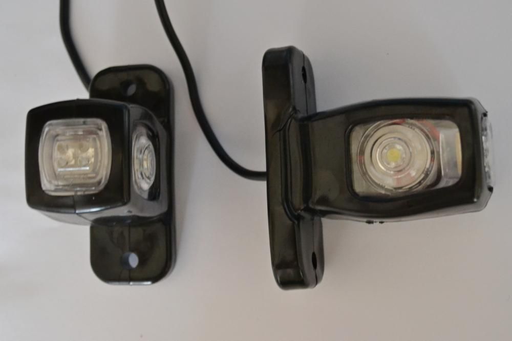 1 бр. Лед LED рогчета странични габарити за камион бус , 12-24V