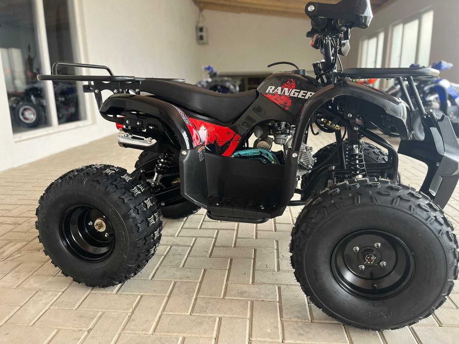 Atv 125cc Ranger 8" Racing 4T Benzina automat negru