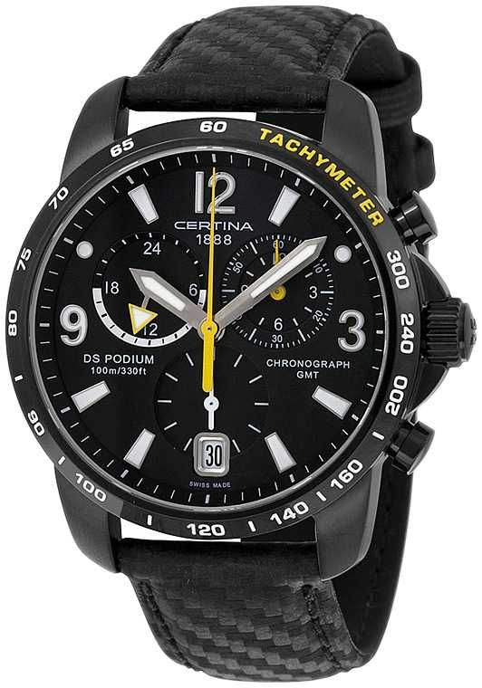 Certina DS Podium GMT Black