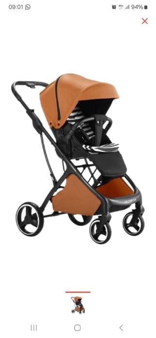 Коляска большая с у теплителем