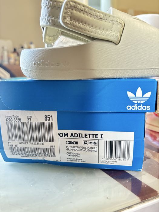 Сандали на адидас 27 номер