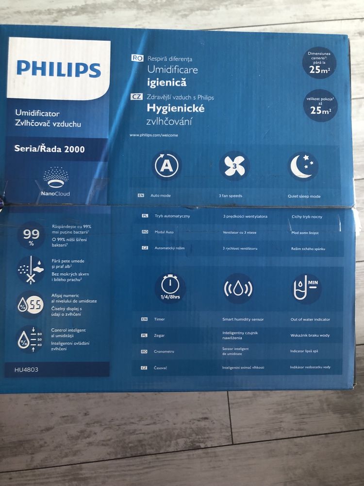 Овлажнител за въздух Philips