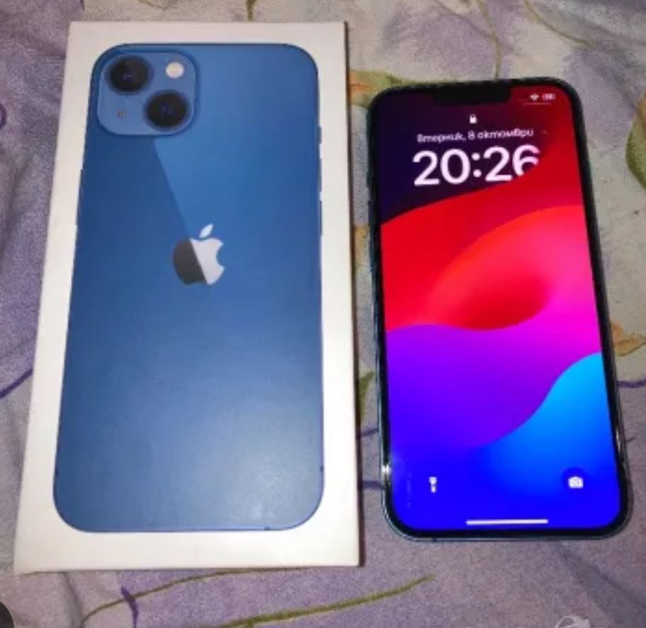 iPhone 13 5G 128GB син