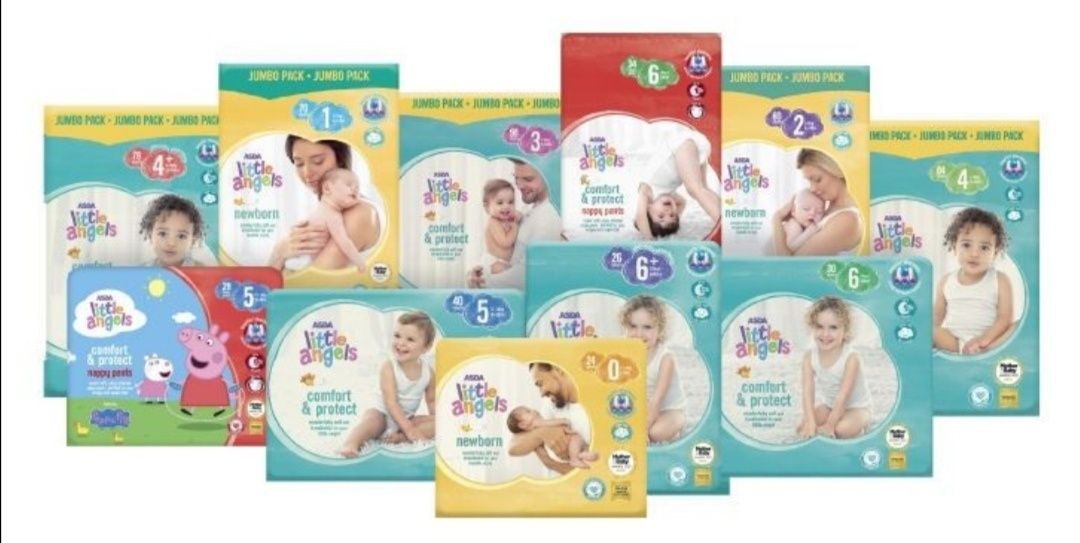 БЕЗПЛАТЕН РАЗНОС В СОФИЯ: Pampers,Little angels, Mamia,Lupilu,