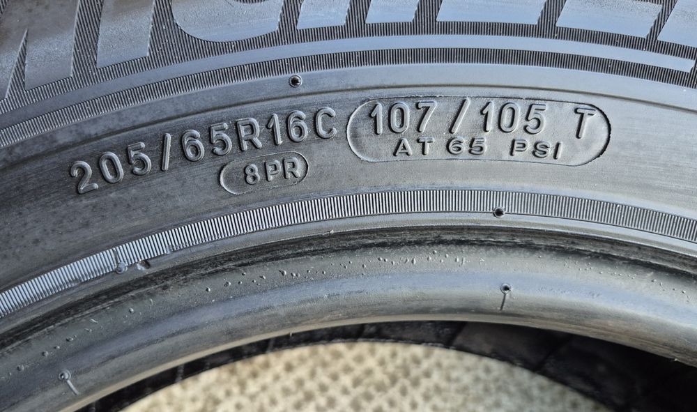 Set 2buc 205/65 R16C Michelin Agilis Alpin M+S iarnă