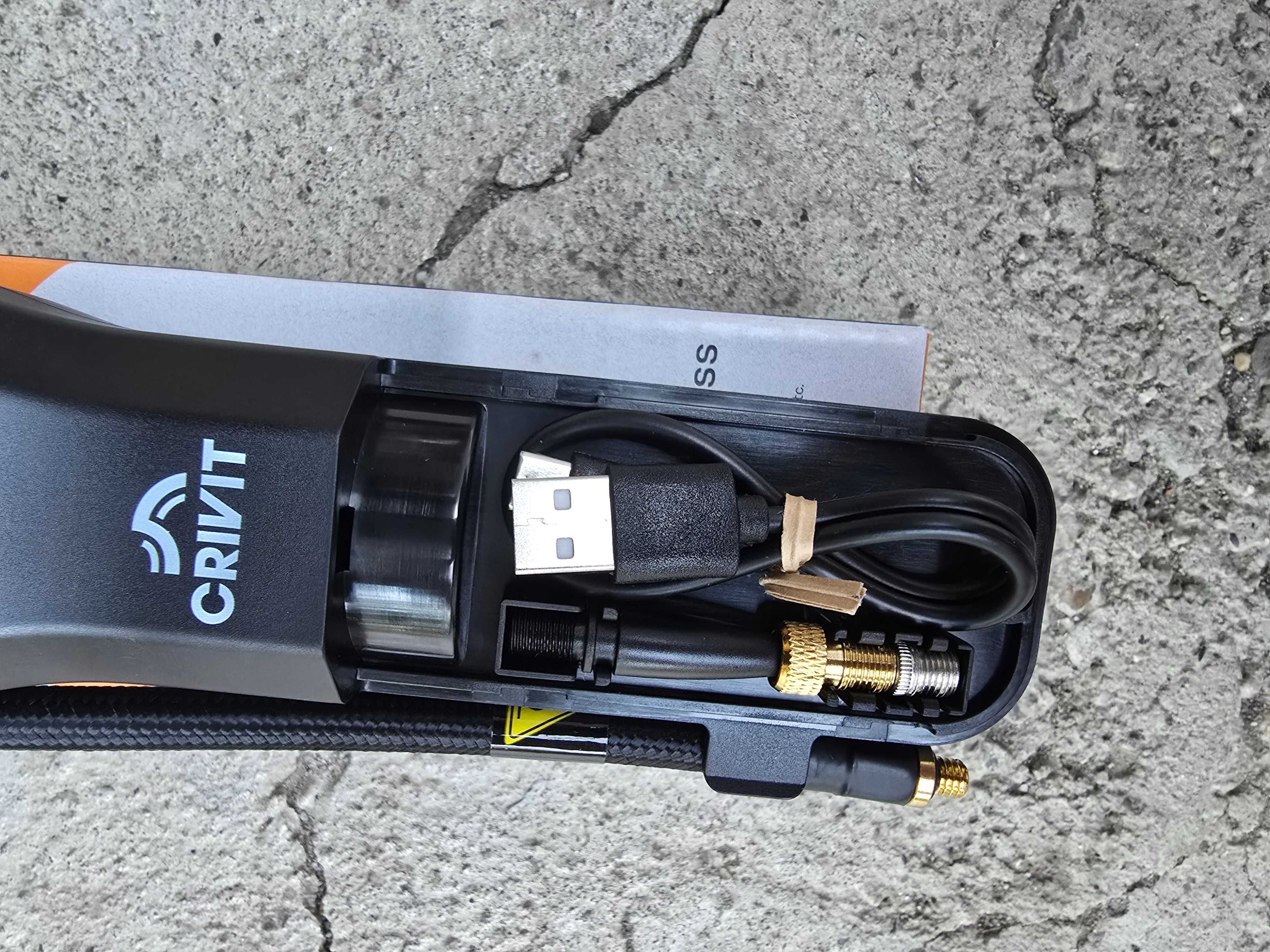 Pompa aer cu acumulator portabila / sigilat