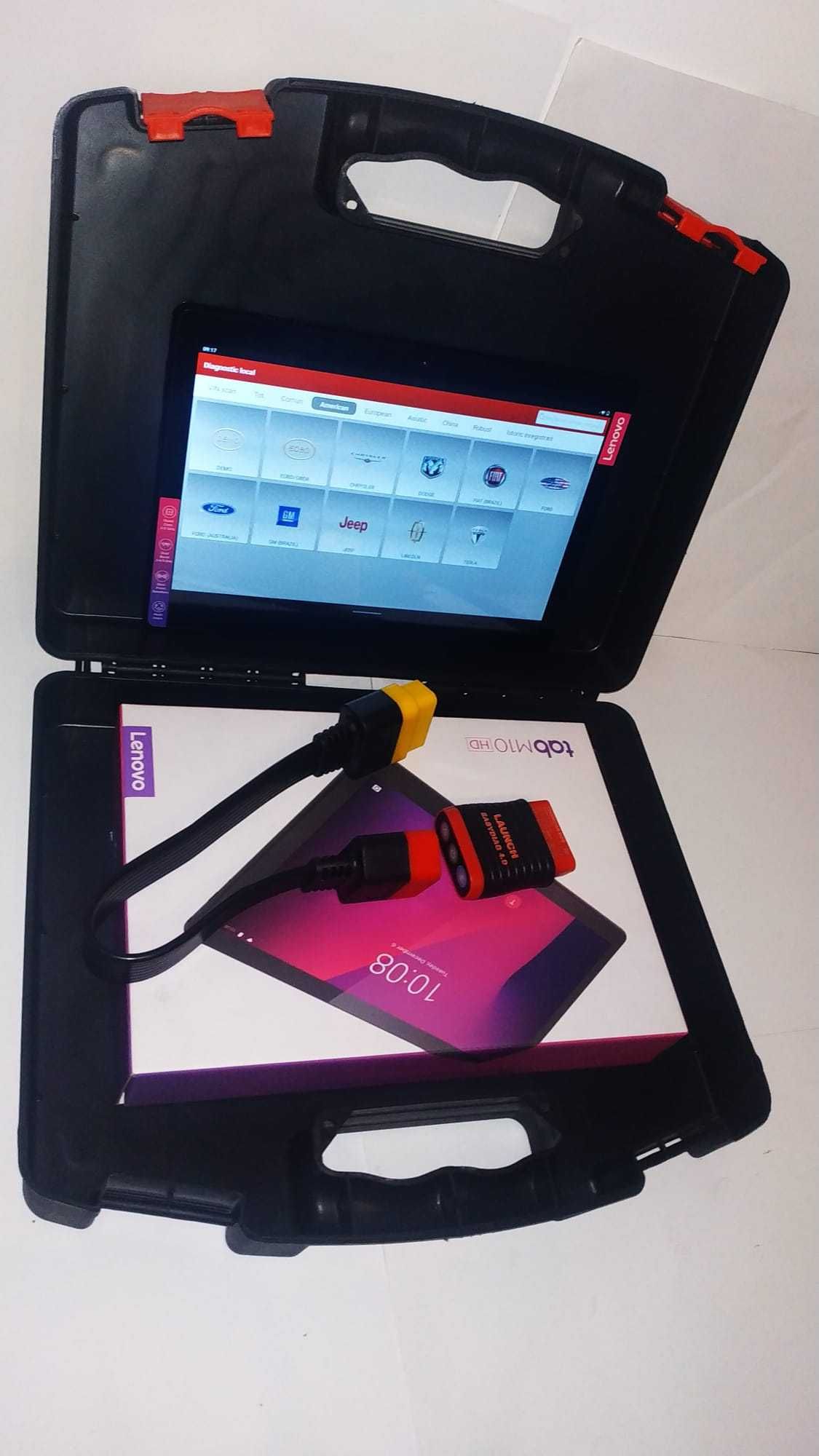 Obfcm Kit Tester Auto Launch V+ Scan Easydiag 4.0 + Tableta Android 10