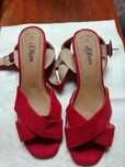 Sandale piele intoarsa
