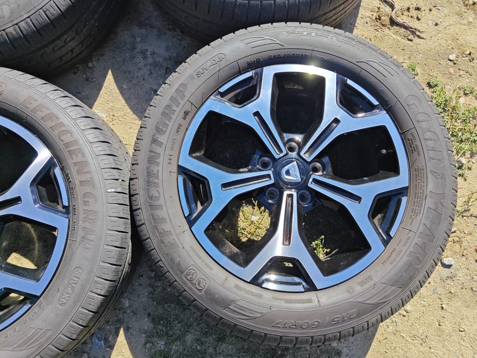 4x Jante Originale din Aluminiu de Dacia Duster pe 17"