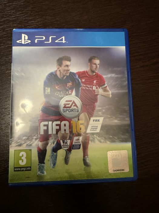 Диск FIFA 16 для PlayStation 4
