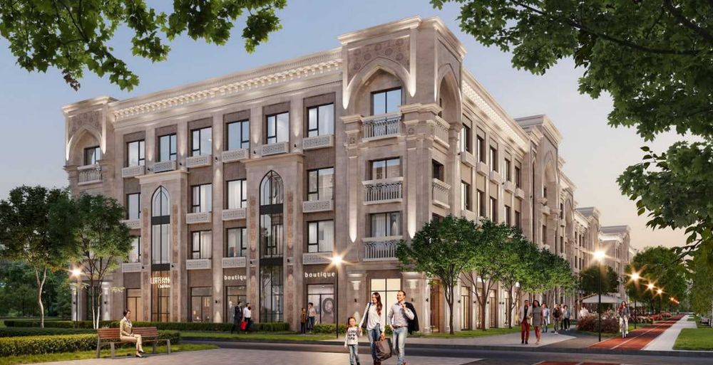 Тоғ ва шаҳар кўриниши билан 2-хонали квартира —Янги Узбекистонда! (SJ)