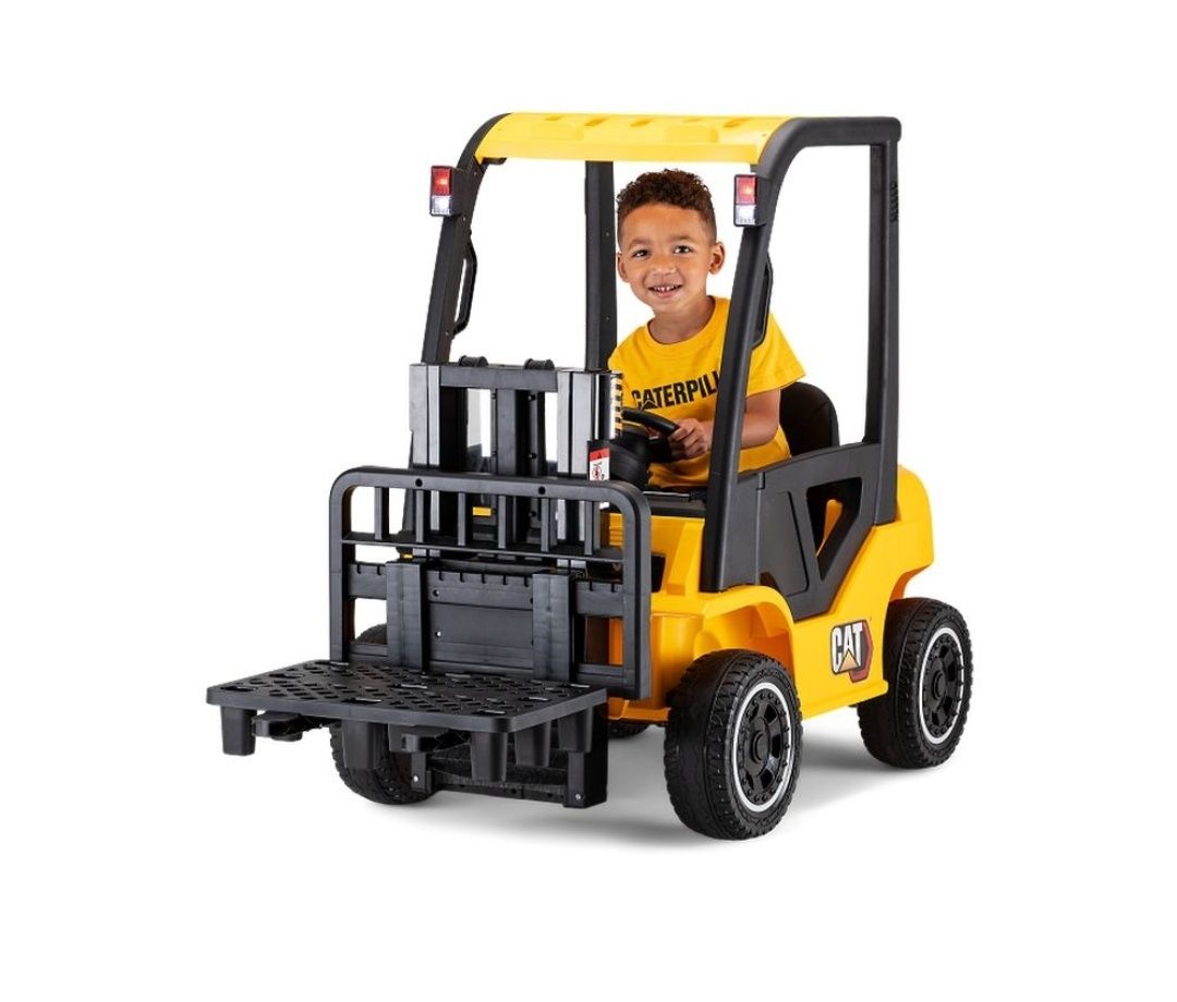 Детский электромобиль Кара Forklift Caterpillar новинка