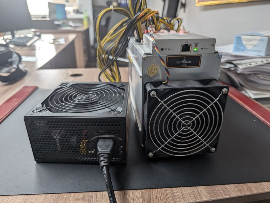 Асики Antminer D3 с БП