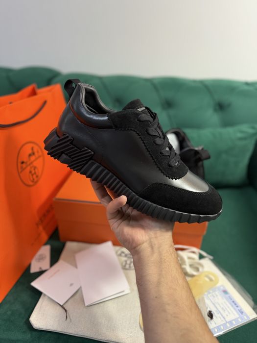 Adidasi Hermes piele naturala 100% Full Box colectie noua