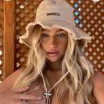 шапка JACQUEMUS Le Bob Artichaut bucket hat