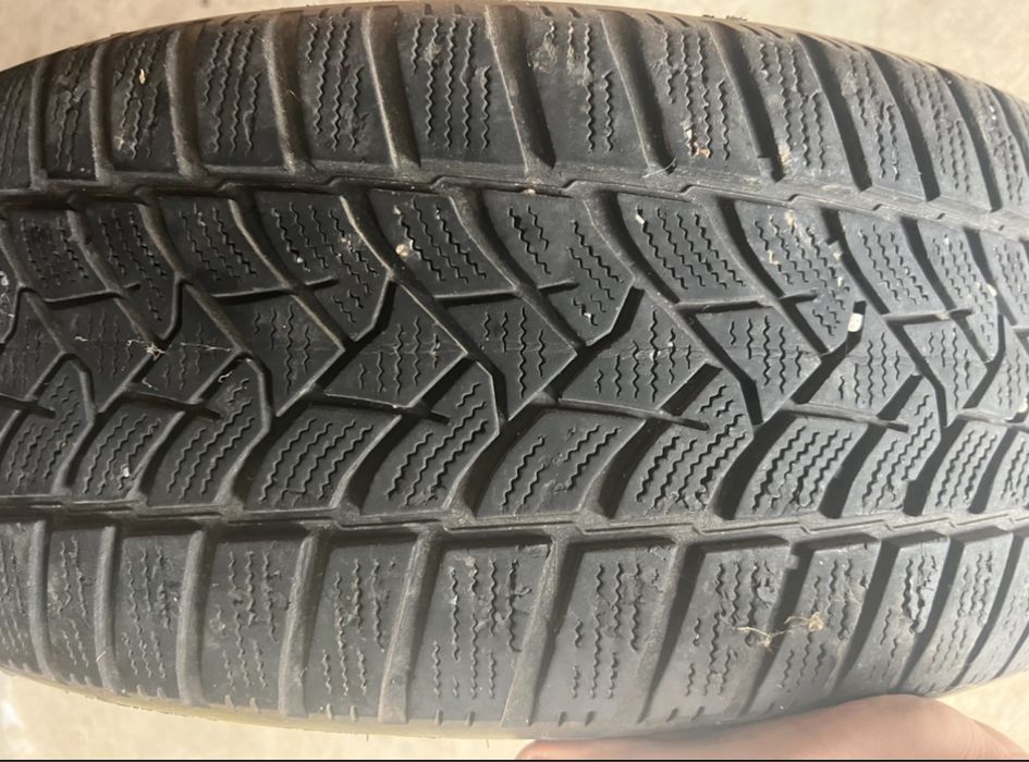 Jante tabla + cauciucuri iarna 215/60 R16 DOT 2018