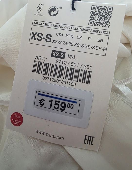 Zara silk edition halat