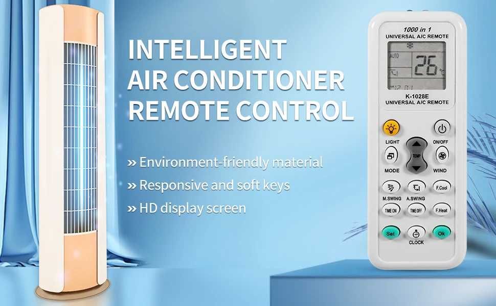 Telecomandă universală 1000 în 1 K-1028E digital LCD AER CONDITIONAT